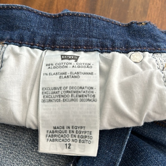 New women’s Levi’s blue capris size 12 - Picture 8 of 8